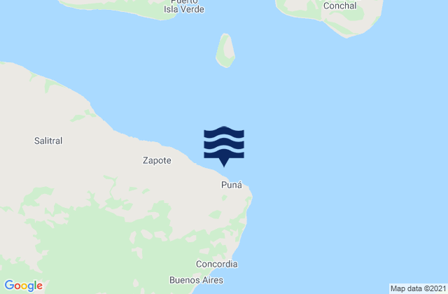 Puna, Ecuador潮水