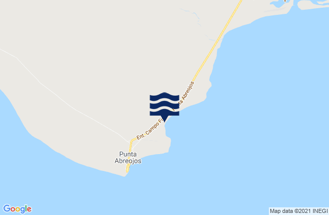 Punta Abreojos, Mexico潮水