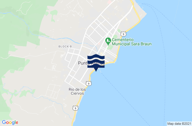 Punta Arenas, Chile潮水