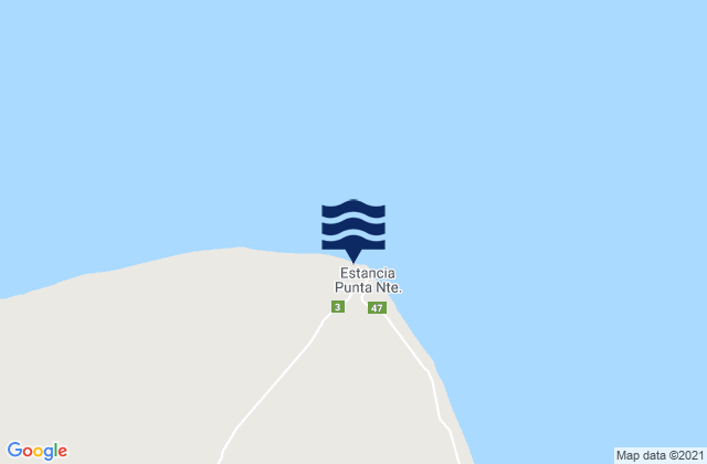 Punta Norte, Argentina潮水
