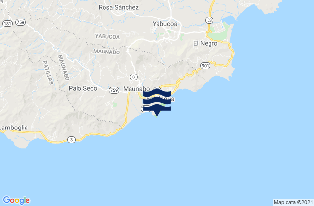 Punta Tuna, Puerto Rico潮水