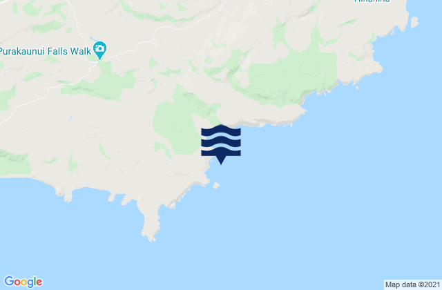 Purakaunui Bay, New Zealand潮水
