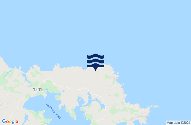 Purerua Peninsula, New Zealand潮水