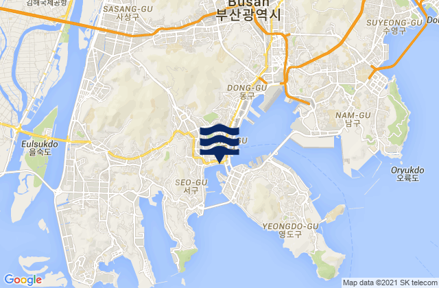 Pusan, South Korea潮水