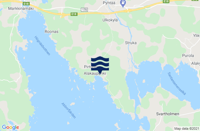 Pyhtää, Finland潮水
