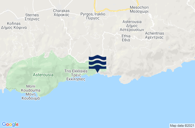 Pýrgos, Greece潮水