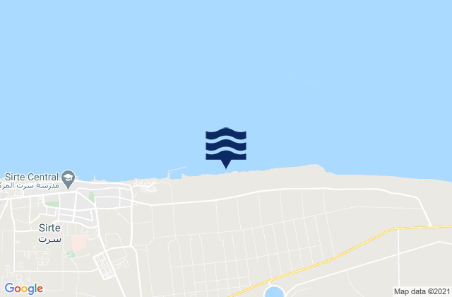 Qasr Abu Hadi, Libya潮水