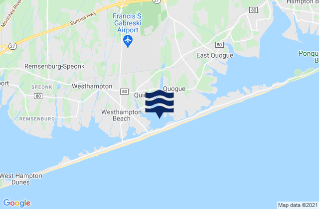 Quantuck Bay, United States潮水