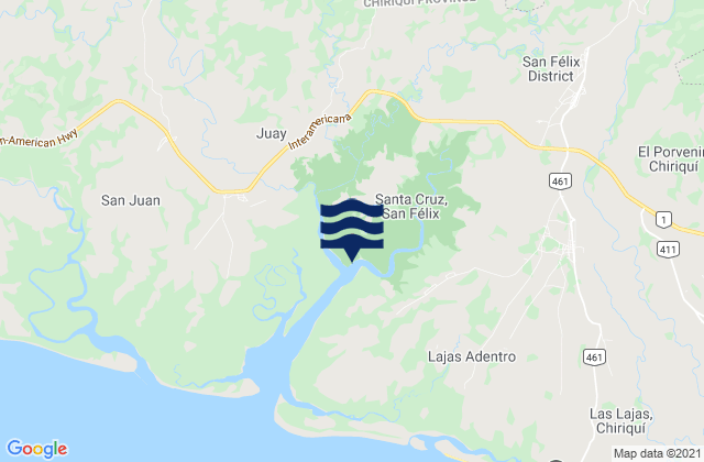 Quebrada de Loro, Panama潮水