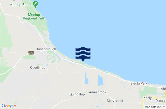 Quindalup, Australia潮水