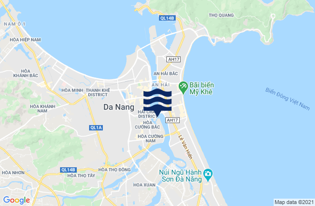 Quận Hải Châu, Vietnam潮水