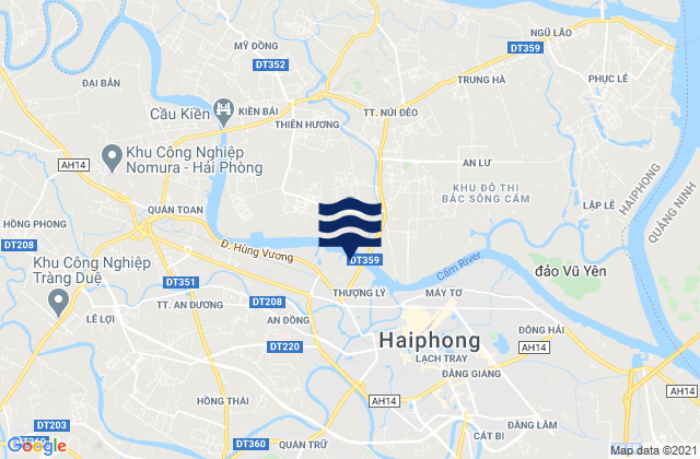 Quận Hồng Bàng, Vietnam潮水