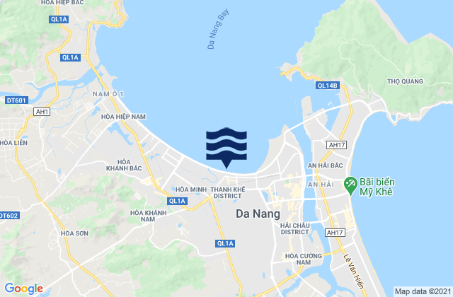 Quận Thanh Khê, Vietnam潮水