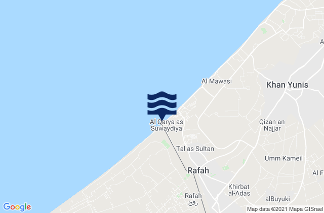 Rafah, Palestinian Territory潮水