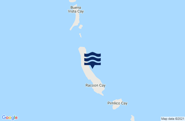 Ragged Island District, Bahamas潮水