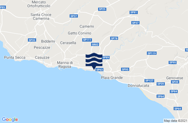 Ragusa, Italy潮水