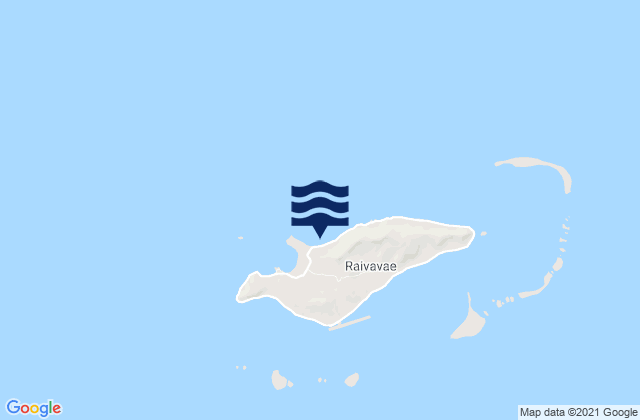 Raivavae, French Polynesia潮水