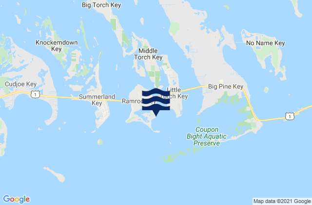 Ramrod Key (Newfound Harbor), United States潮水
