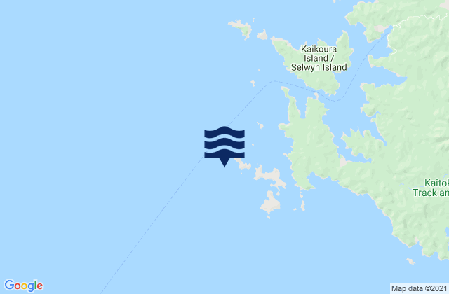 Rangiahua Island (Flat Island), New Zealand潮水