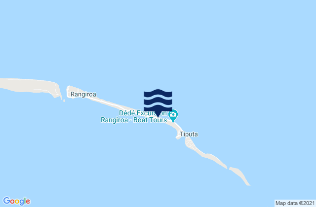 Rangiroa, French Polynesia潮水