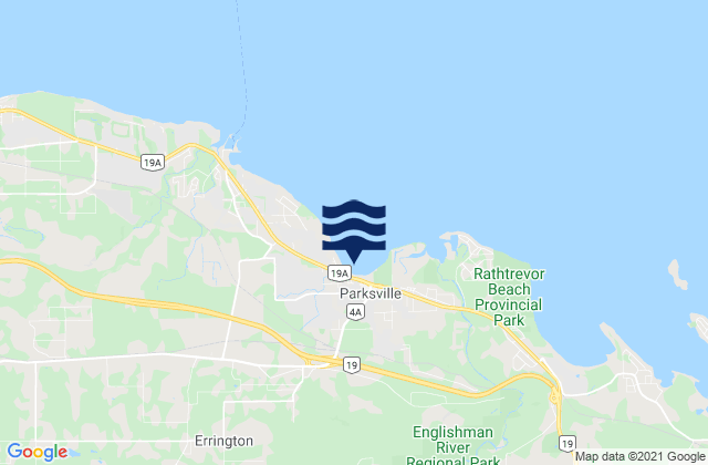 Regional District of Nanaimo, Canada潮水