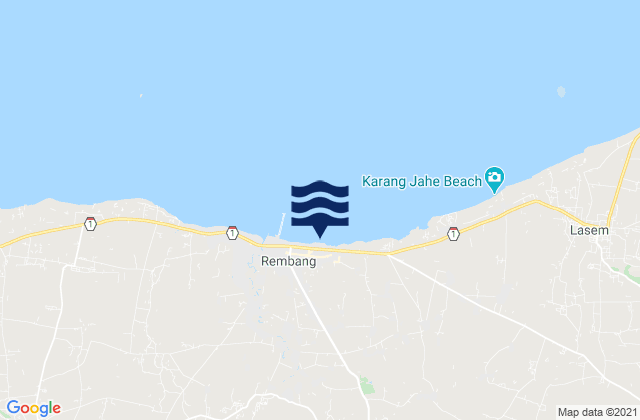 Rembang, Indonesia潮水
