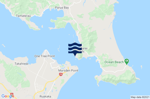 Reotahi Bay, New Zealand潮水