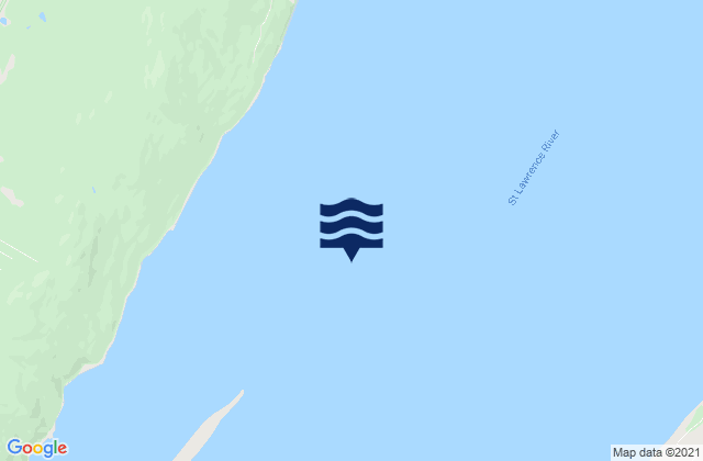 Rocher Neptune, Canada潮水
