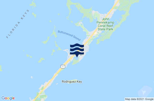 Rock Harbor Key Largo, United States潮水
