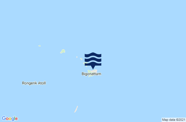 Rongerik Atoll, Micronesia潮水