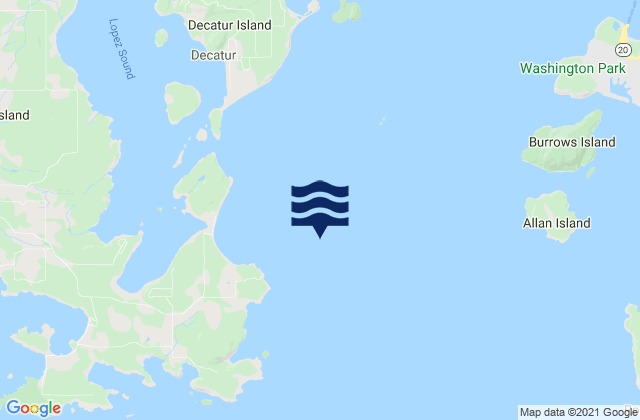 Rosario Strait, United States潮水