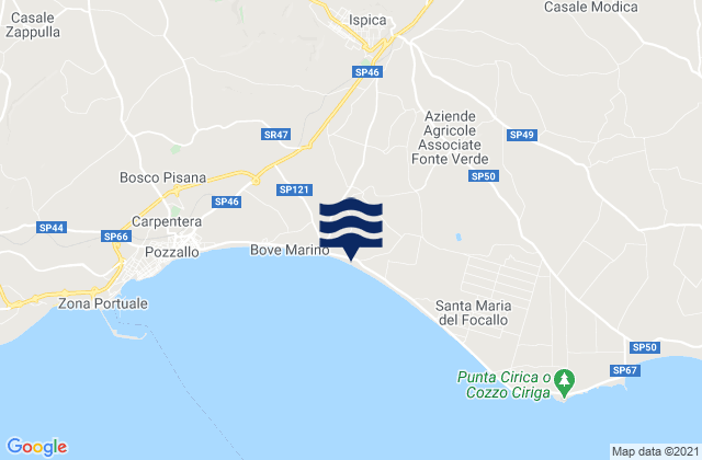 Rosolini, Italy潮水