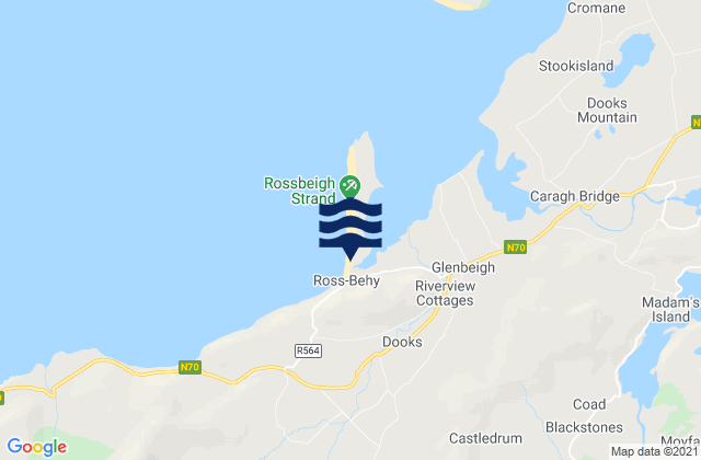 Rossbeigh, Ireland潮水