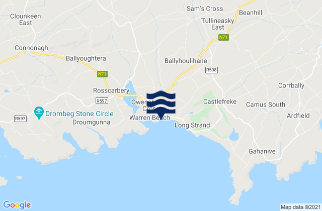 Rosscarbery Bay, Ireland潮水