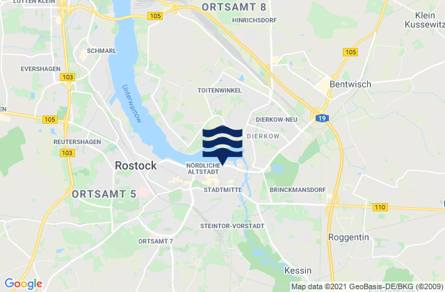 Rostock, Germany潮水