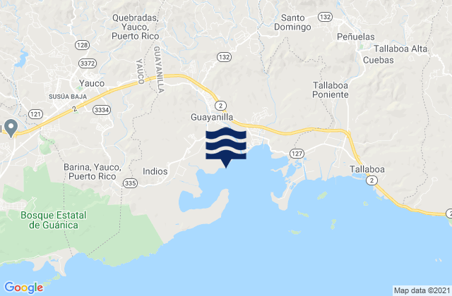 Rufina Barrio, Puerto Rico潮水
