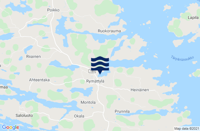 Rymättylä, Finland潮水