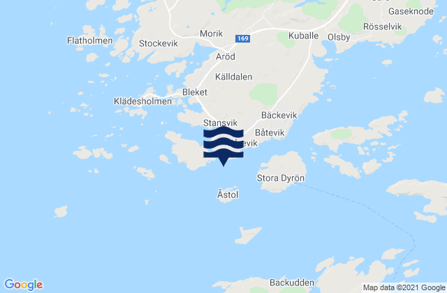 Rönnäng, Sweden潮水