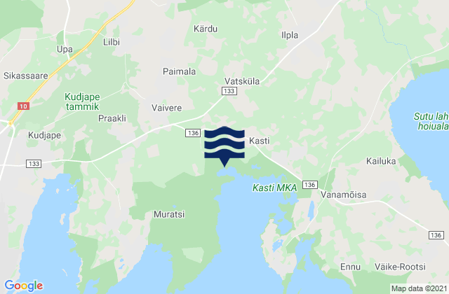 Saaremaa, Estonia潮水