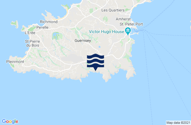 Saint Andrew, Guernsey潮水