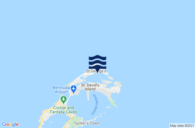 Saint George, Bermuda潮水