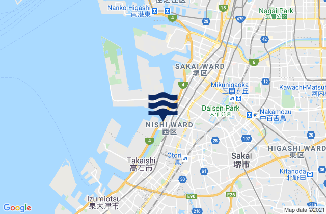 Sakai Shi, Japan潮水
