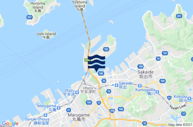 Sakaidechō, Japan潮水