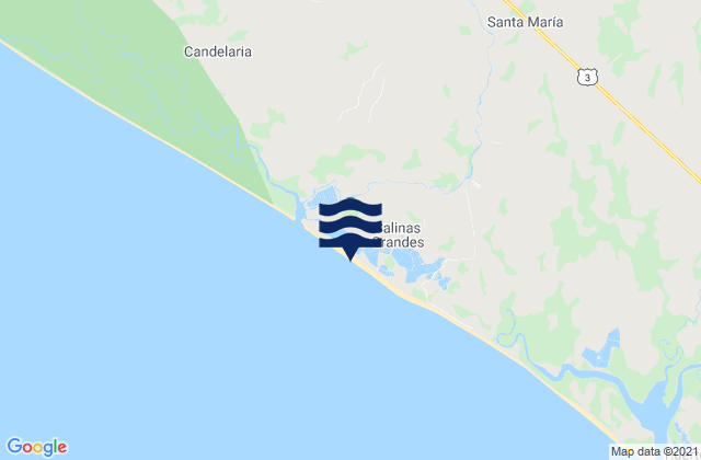 Salinas Grandes, Nicaragua潮水