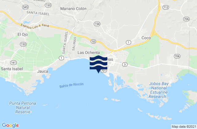 Salinas, Puerto Rico潮水
