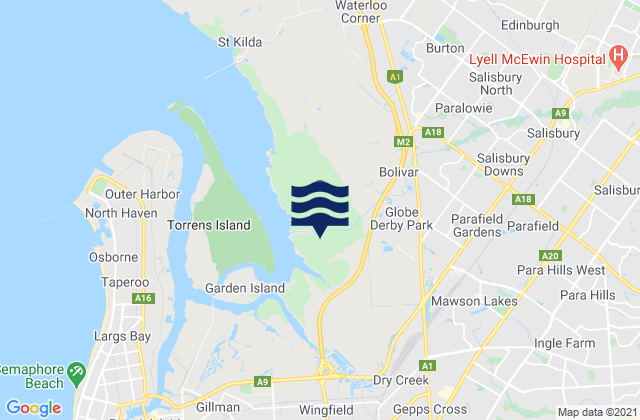 Salisbury, Australia潮水