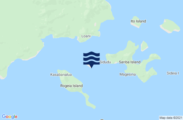 Samarai Island, Papua New Guinea潮水