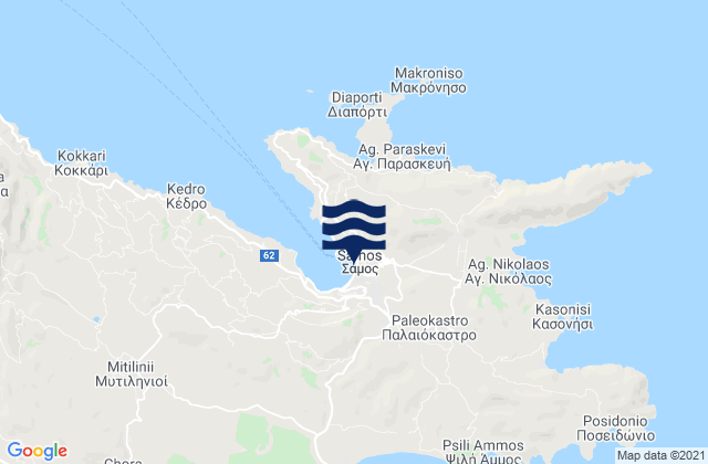Samos, Greece潮水