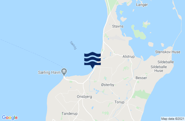 Samsø Kommune, Denmark潮水