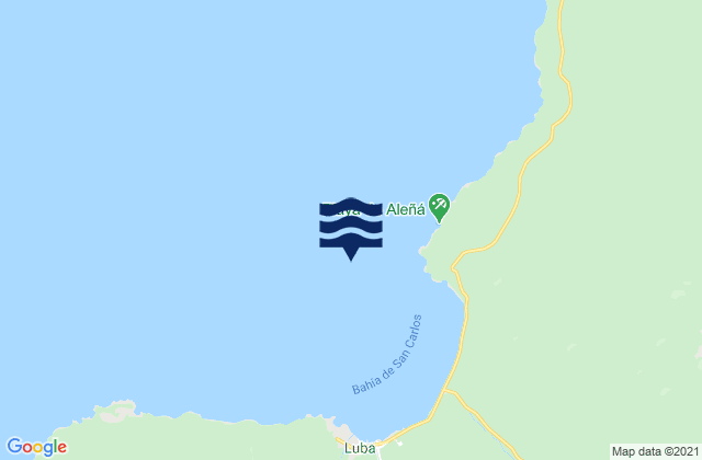 San Carlos, Equatorial Guinea潮水